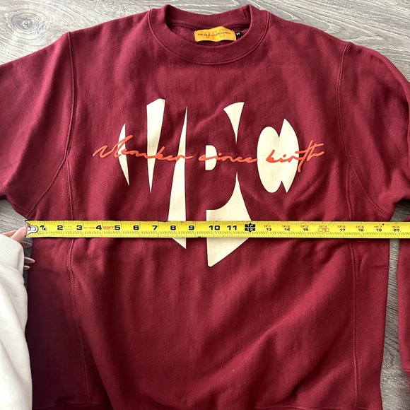 Champion Red Crewneck Sweater - Picture 6 of 8